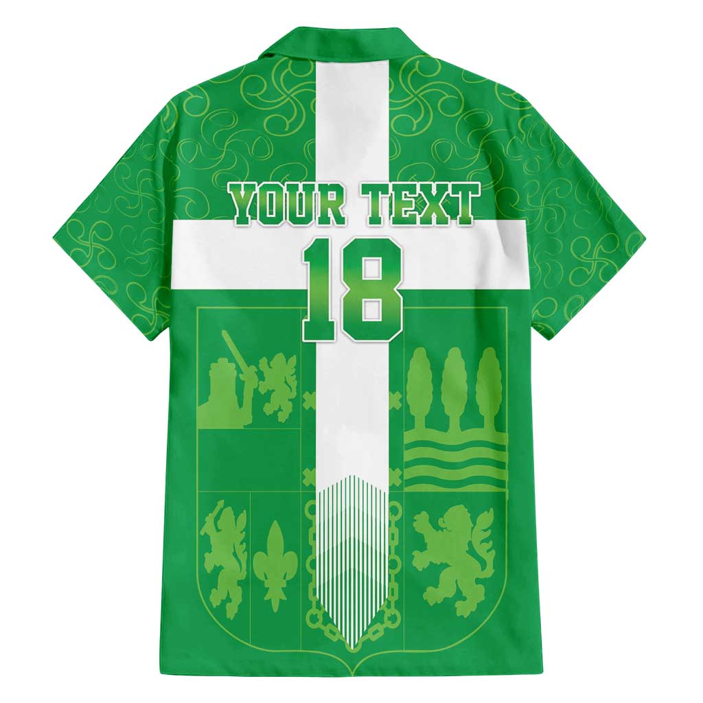 Custom Basque Euskadi Football Family Matching Summer Maxi Dress and Hawaiian Shirt Euskal Selekzioa Go Champion