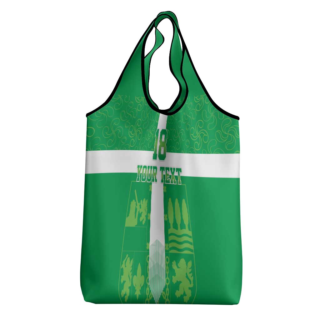 Custom Basque Euskadi Football Grocery Bag Euskal Selekzioa Go Champion