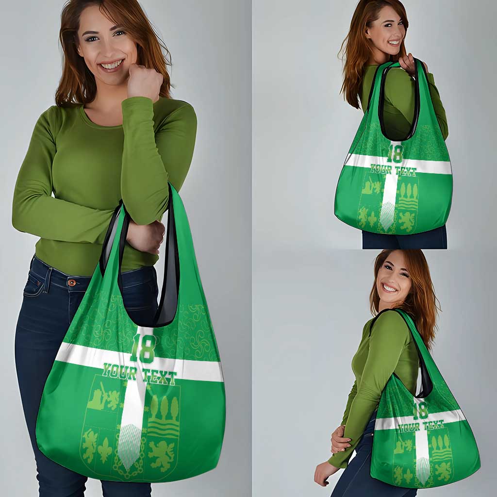 Custom Basque Euskadi Football Grocery Bag Euskal Selekzioa Go Champion
