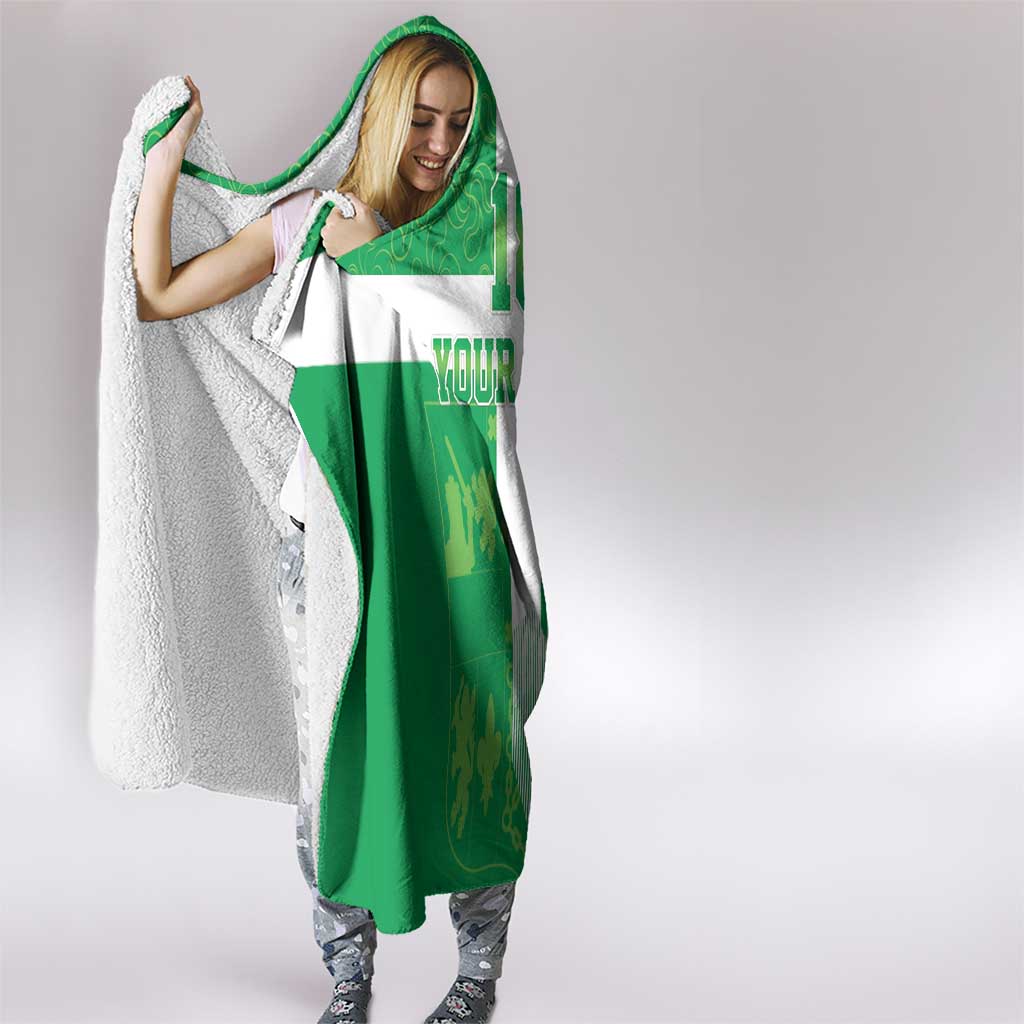 Custom Basque Euskadi Football Hooded Blanket Euskal Selekzioa Go Champion