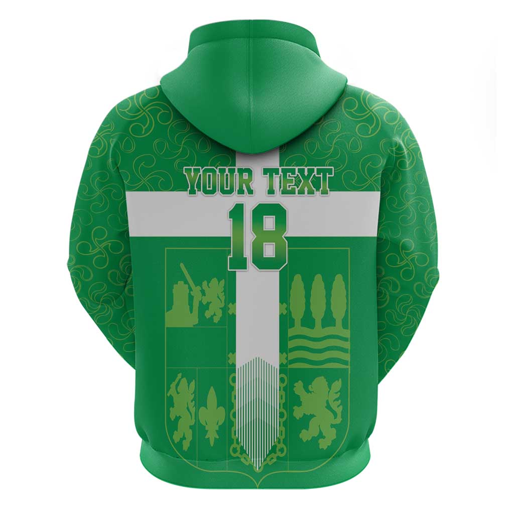 Custom Basque Euskadi Football Hoodie Euskal Selekzioa Go Champion