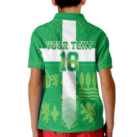 Custom Basque Euskadi Football Kid Polo Shirt Euskal Selekzioa Go Champion