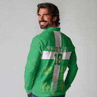 Custom Basque Euskadi Football Long Sleeve Polo Shirt Euskal Selekzioa Go Champion