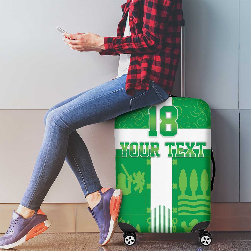 Custom Basque Euskadi Football Luggage Cover Euskal Selekzioa Go Champion