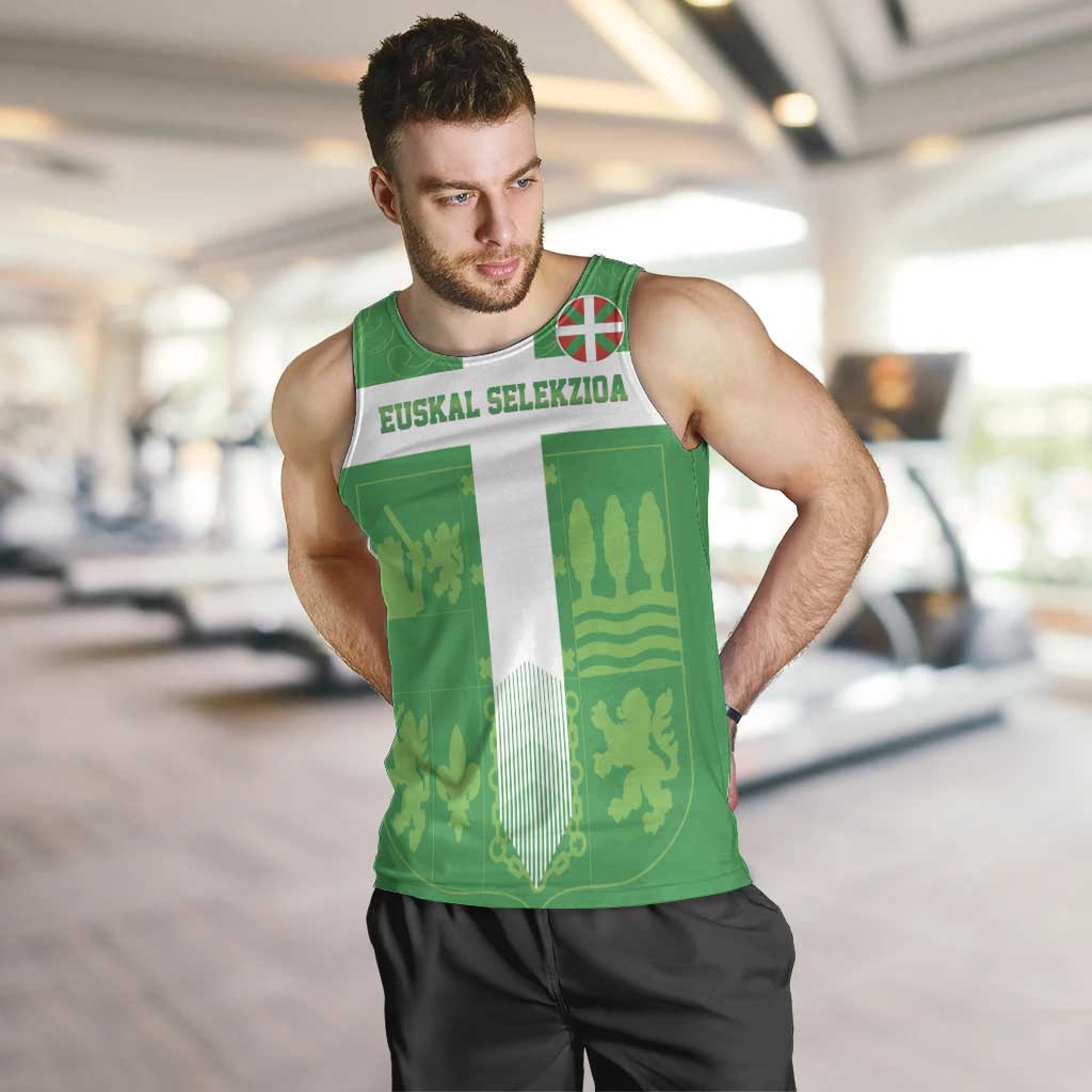 Custom Basque Euskadi Football Men Tank Top Euskal Selekzioa Go Champion