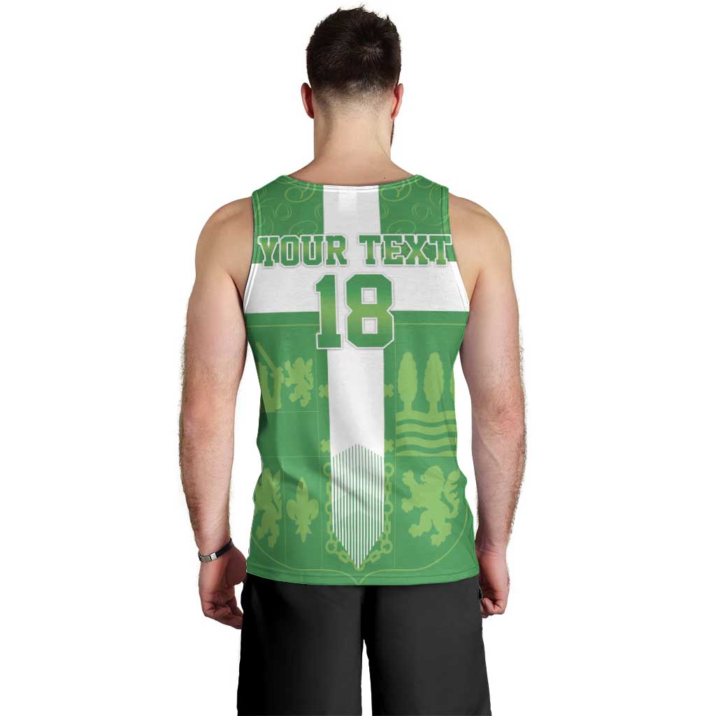 Custom Basque Euskadi Football Men Tank Top Euskal Selekzioa Go Champion