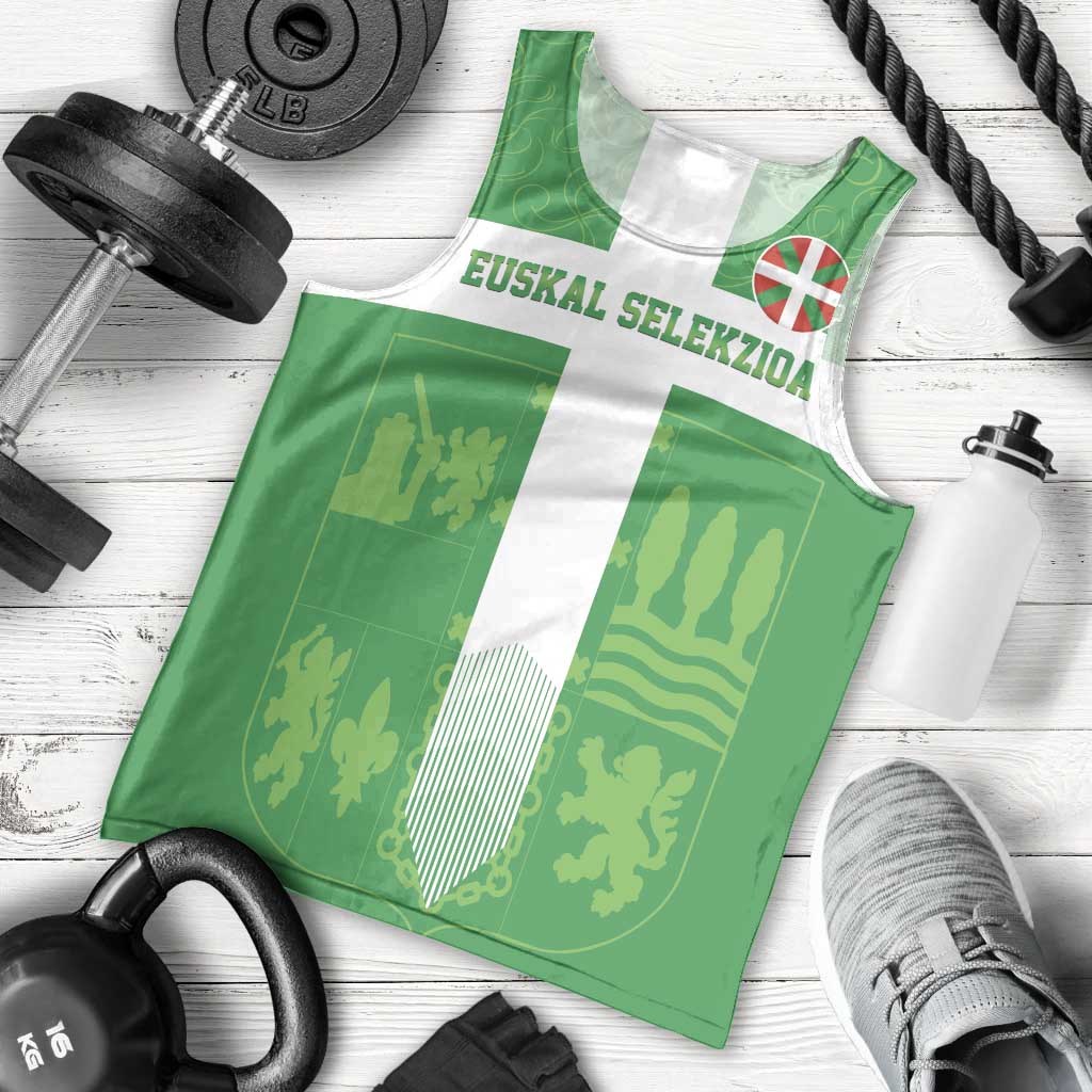 Custom Basque Euskadi Football Men Tank Top Euskal Selekzioa Go Champion