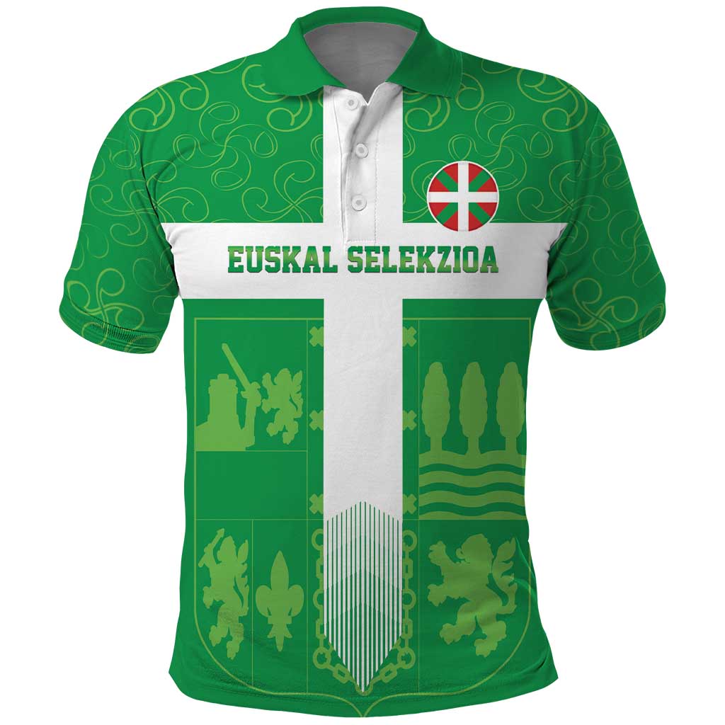Custom Basque Euskadi Football Polo Shirt Euskal Selekzioa Go Champion