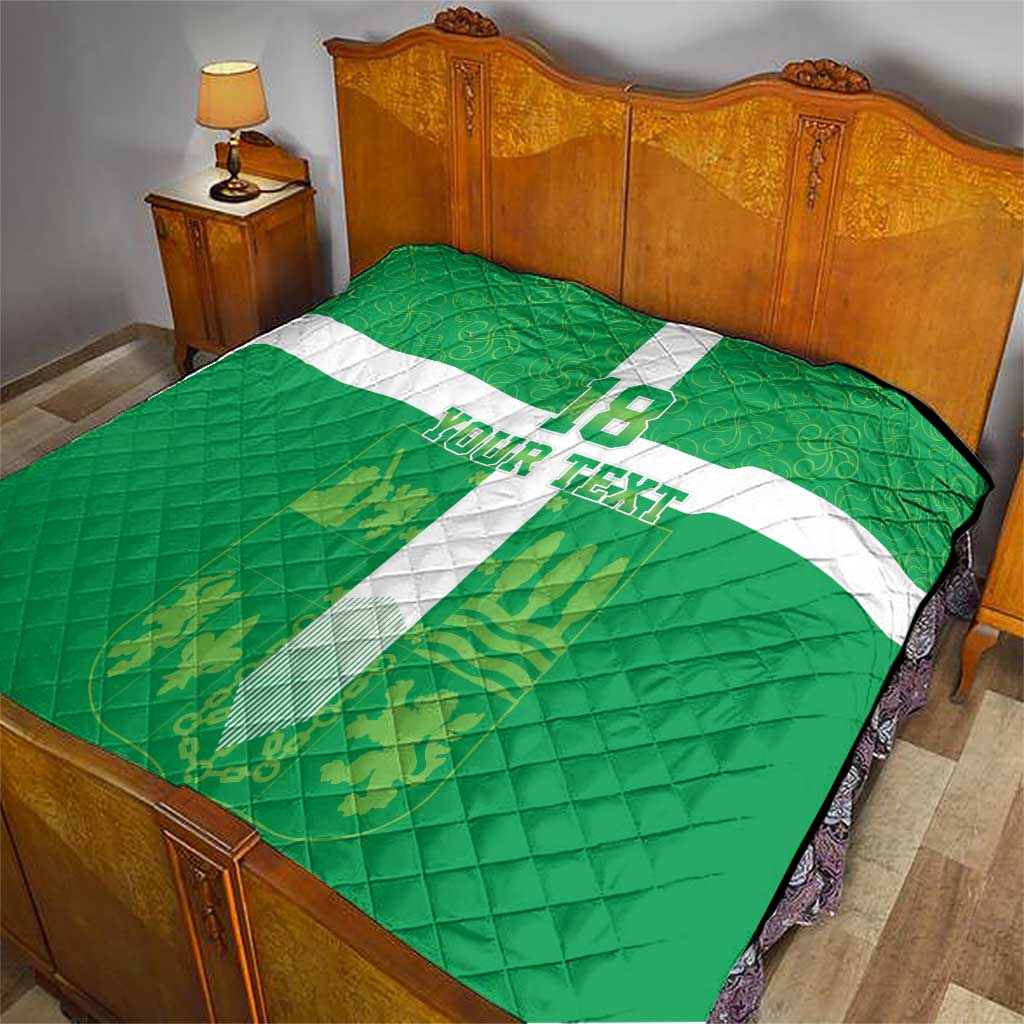 Custom Basque Euskadi Football Quilt Euskal Selekzioa Go Champion