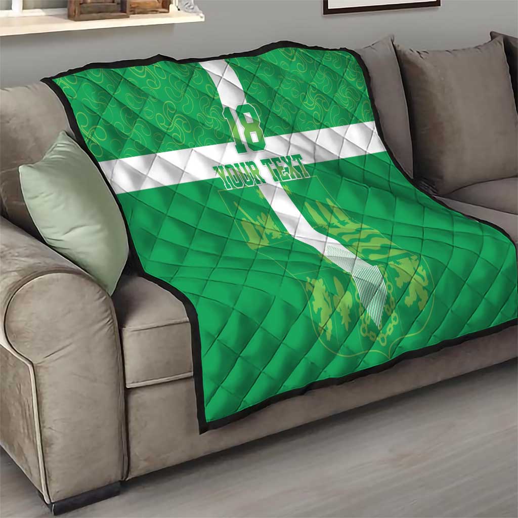 Custom Basque Euskadi Football Quilt Euskal Selekzioa Go Champion