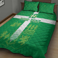 Custom Basque Euskadi Football Quilt Bed Set Euskal Selekzioa Go Champion