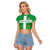 Custom Basque Euskadi Football Raglan Cropped T Shirt Euskal Selekzioa Go Champion