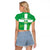 Custom Basque Euskadi Football Raglan Cropped T Shirt Euskal Selekzioa Go Champion
