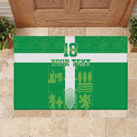 Custom Basque Euskadi Football Rubber Doormat Euskal Selekzioa Go Champion
