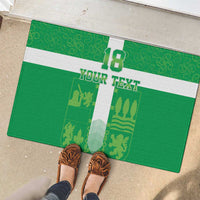 Custom Basque Euskadi Football Rubber Doormat Euskal Selekzioa Go Champion