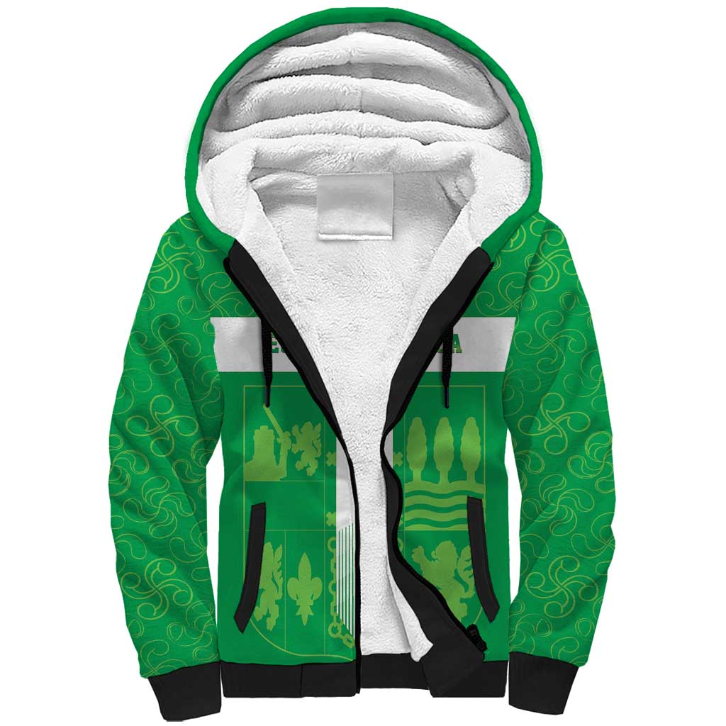 Custom Basque Euskadi Football Sherpa Hoodie Euskal Selekzioa Go Champion