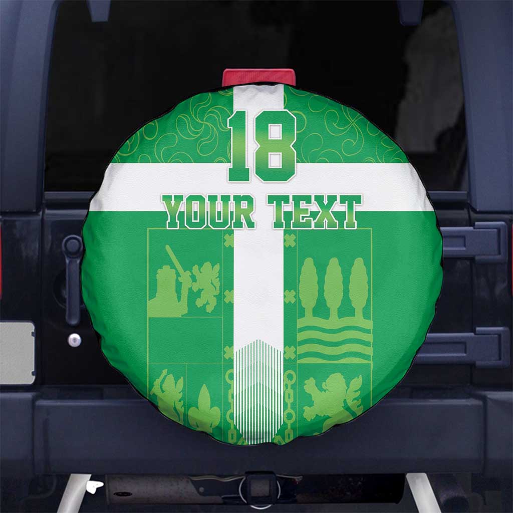 Custom Basque Euskadi Football Spare Tire Cover Euskal Selekzioa Go Champion