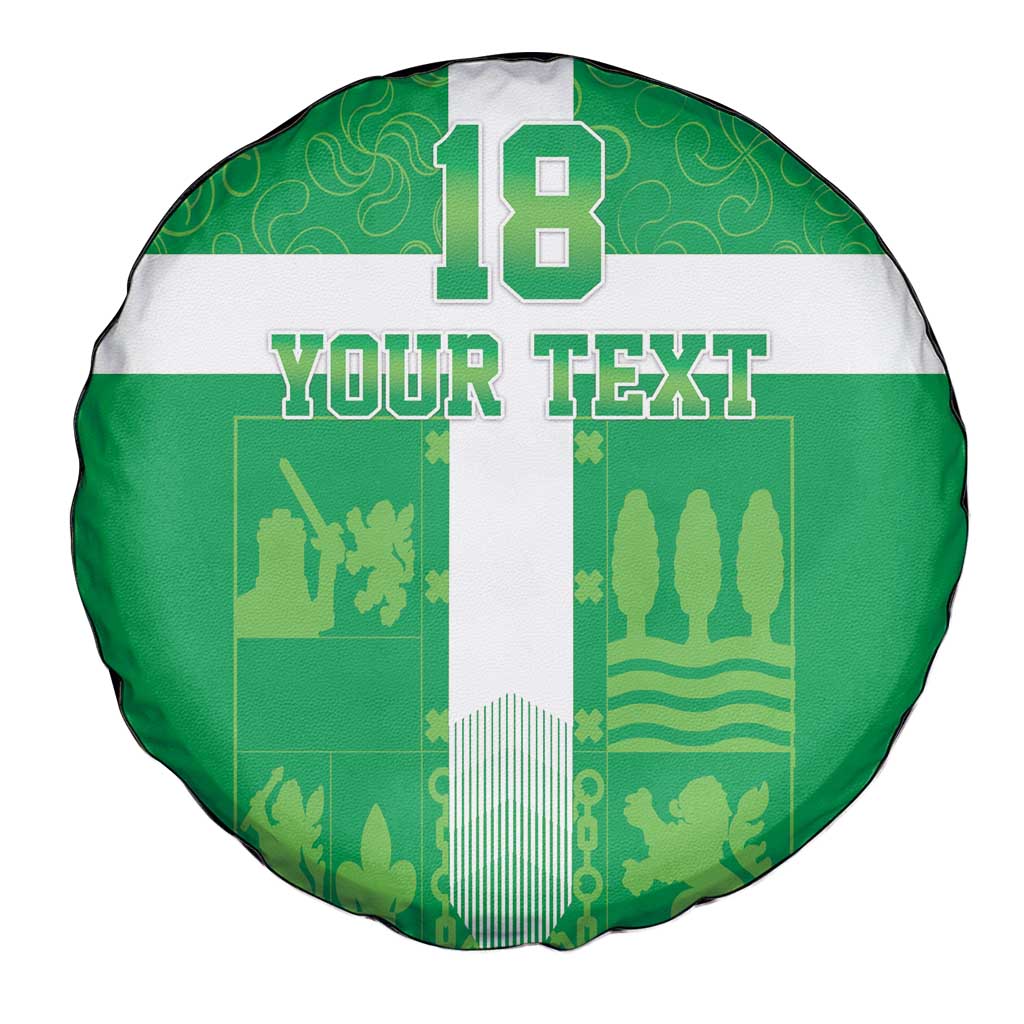 Custom Basque Euskadi Football Spare Tire Cover Euskal Selekzioa Go Champion