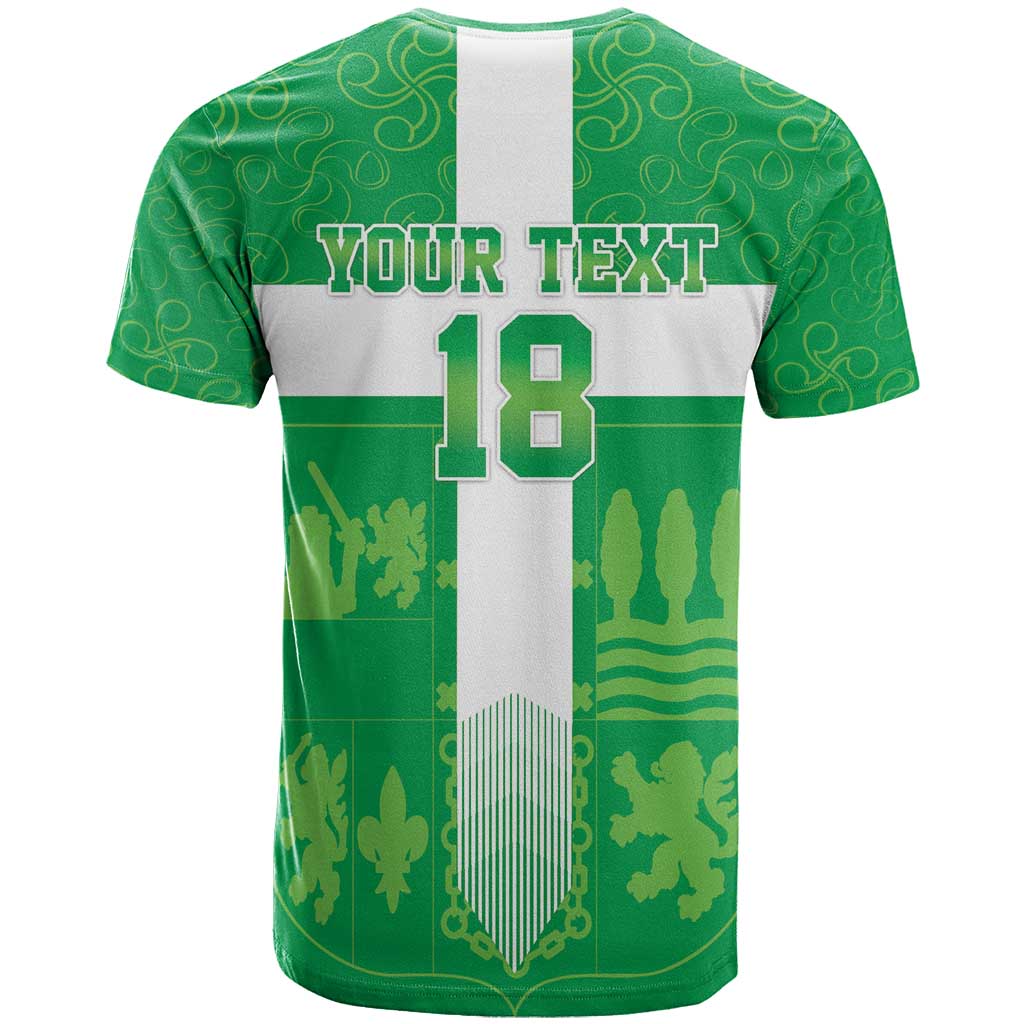 Custom Basque Euskadi Football T Shirt Euskal Selekzioa Go Champion