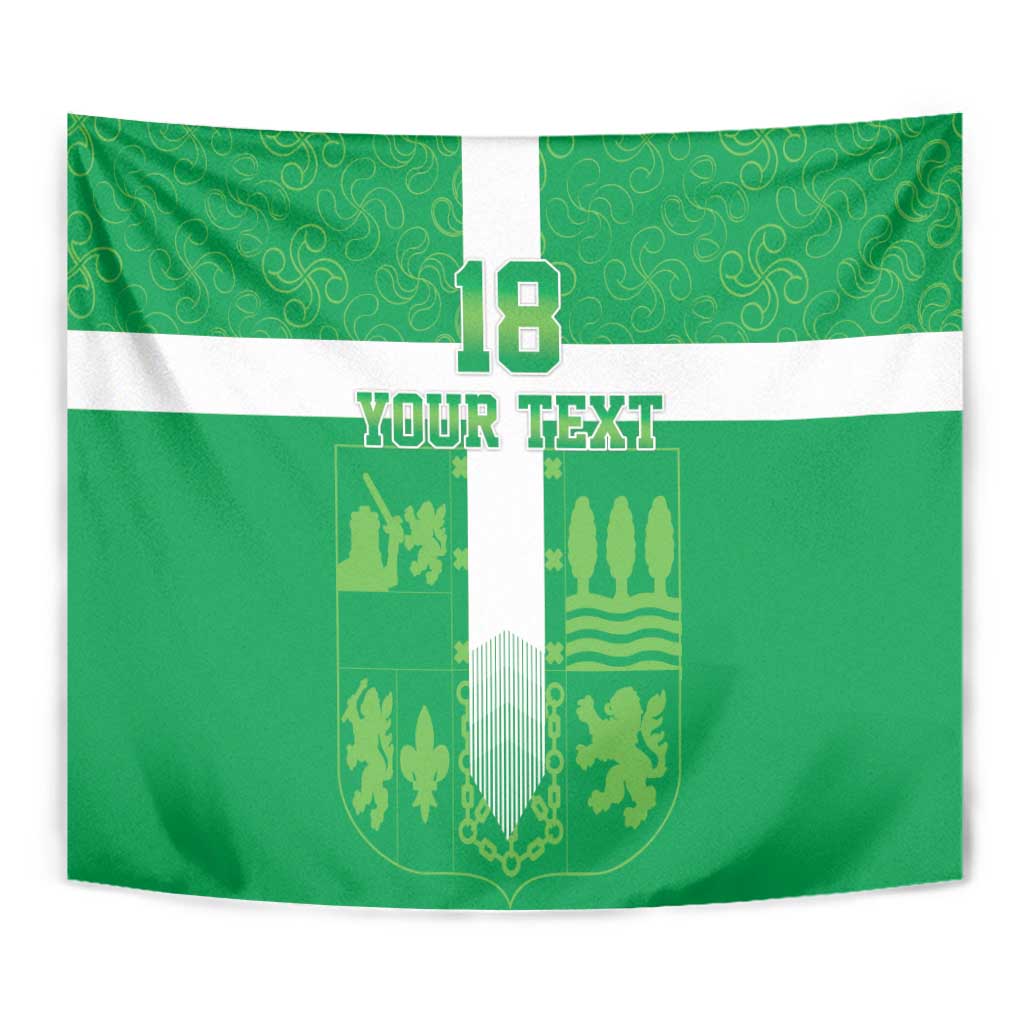 Custom Basque Euskadi Football Tapestry Euskal Selekzioa Go Champion