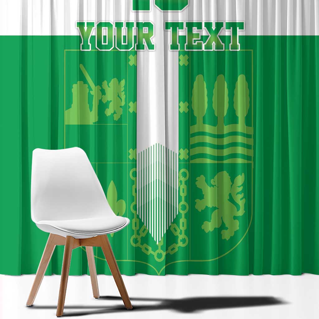 Custom Basque Euskadi Football Window Curtain Euskal Selekzioa Go Champion