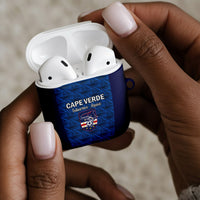 Cape Verde Football 2026 AirPods Case Atlantic Blue Sharks Heritage