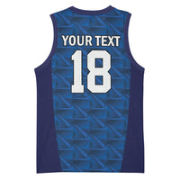 Custom Cape Verde Football 2026 Basketball Jersey Atlantic Blue Sharks Heritage