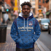 Custom Cape Verde Football 2026 Hoodie Atlantic Blue Sharks Heritage