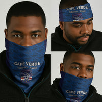Cape Verde Football 2026 Neck Gaiter Atlantic Blue Sharks Heritage