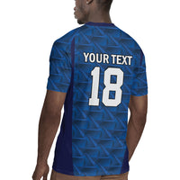 Custom Cape Verde Football 2026 Rugby Jersey Atlantic Blue Sharks Heritage