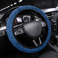 Cape Verde Football 2026 Steering Wheel Cover Atlantic Blue Sharks Heritage