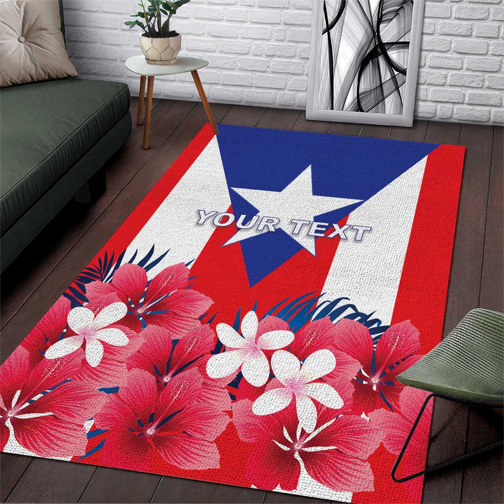 Personalized Puerto Rico Coat Of Arms Area Rug - Wonder Print Shop