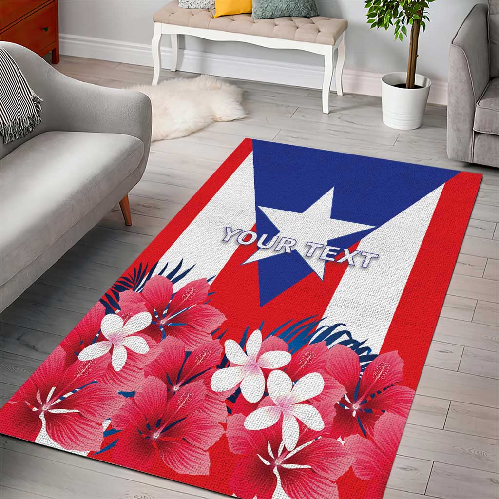 Personalized Puerto Rico Coat Of Arms Area Rug - Wonder Print Shop