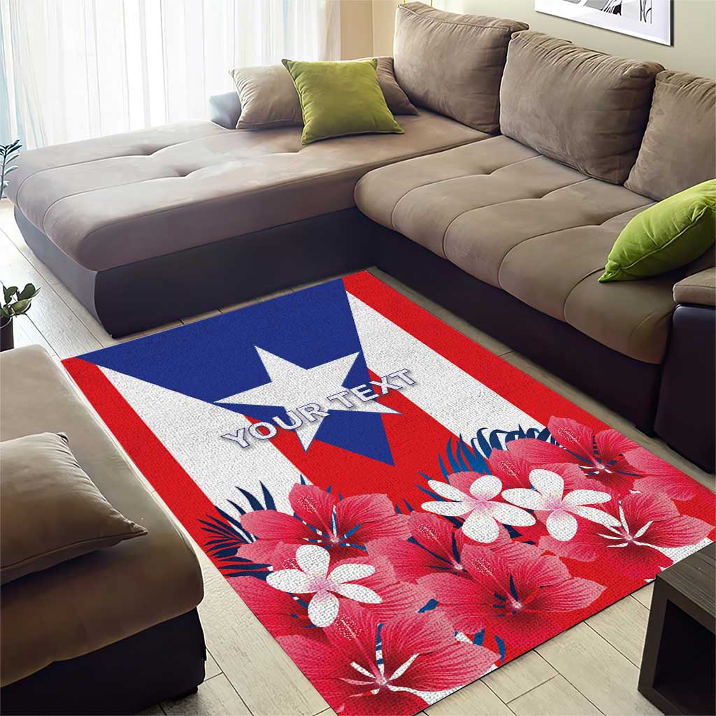 Personalized Puerto Rico Coat Of Arms Area Rug - Wonder Print Shop