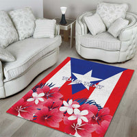 Personalized Puerto Rico Coat Of Arms Area Rug - Wonder Print Shop