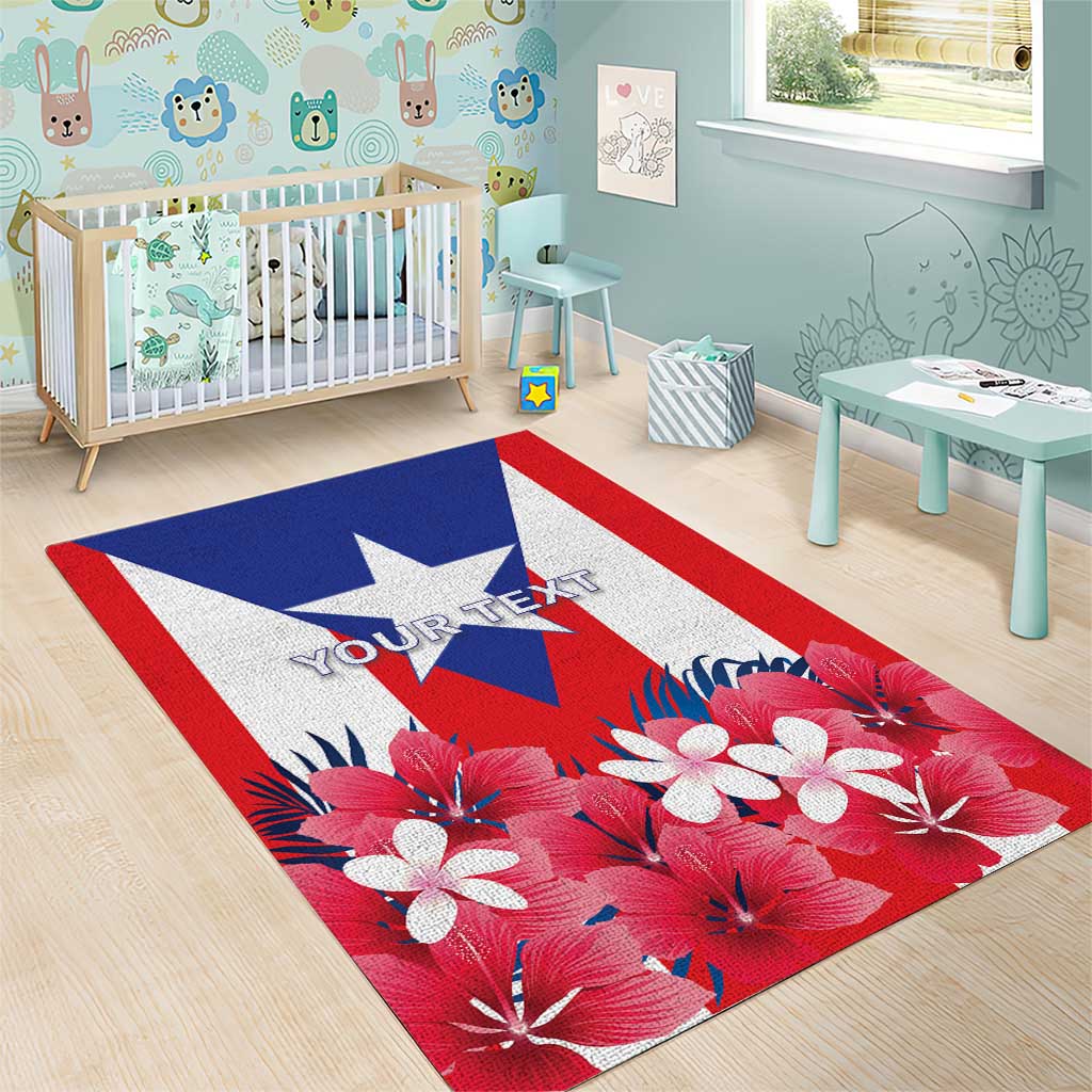 Personalized Puerto Rico Coat Of Arms Area Rug - Wonder Print Shop