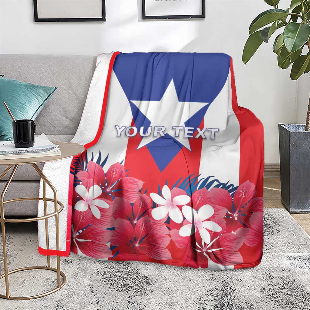 Personalized Puerto Rico Coat Of Arms Blanket