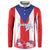 Personalized Puerto Rico Coat Of Arms Button Sweatshirt - Wonder Print Shop