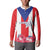 Personalized Puerto Rico Coat Of Arms Button Sweatshirt - Wonder Print Shop