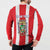 Personalized Puerto Rico Coat Of Arms Button Sweatshirt - Wonder Print Shop