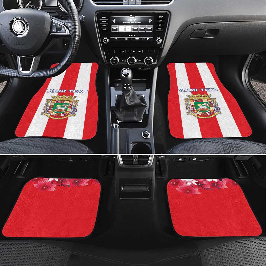 Personalized Puerto Rico Coat Of Arms Car Mats - Wonder Print Shop
