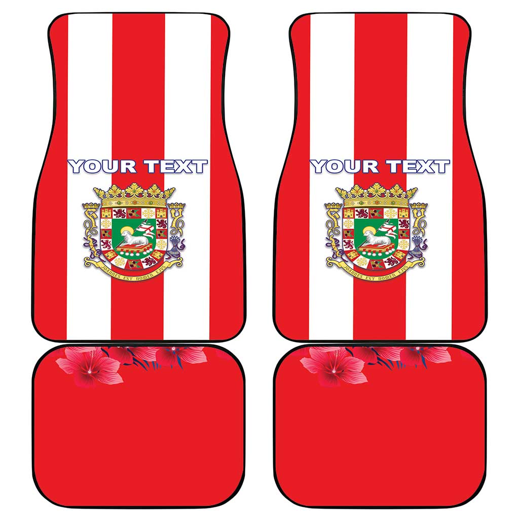 Personalized Puerto Rico Coat Of Arms Car Mats - Wonder Print Shop