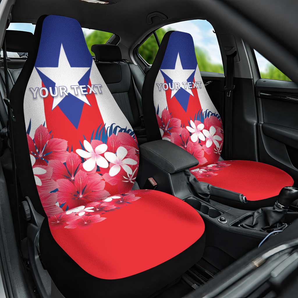 Personalized Puerto Rico Coat Of Arms Car Seat Cover - Wonder Print Shop
