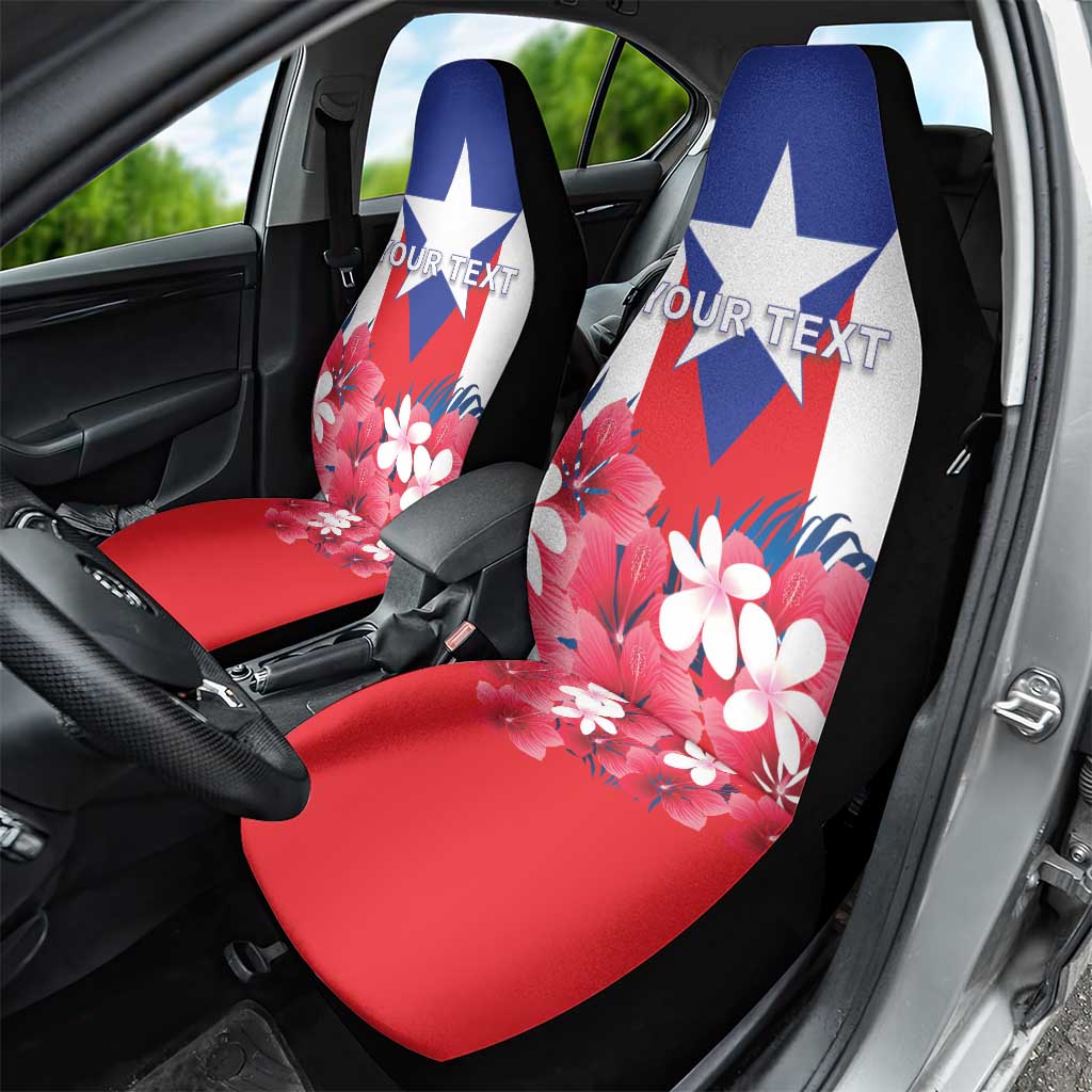 Personalized Puerto Rico Coat Of Arms Car Seat Cover - Wonder Print Shop