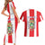 Personalized Puerto Rico Coat Of Arms Couples Matching Short Sleeve Bodycon Dress and Hawaiian Shirt - Wonder Print Shop