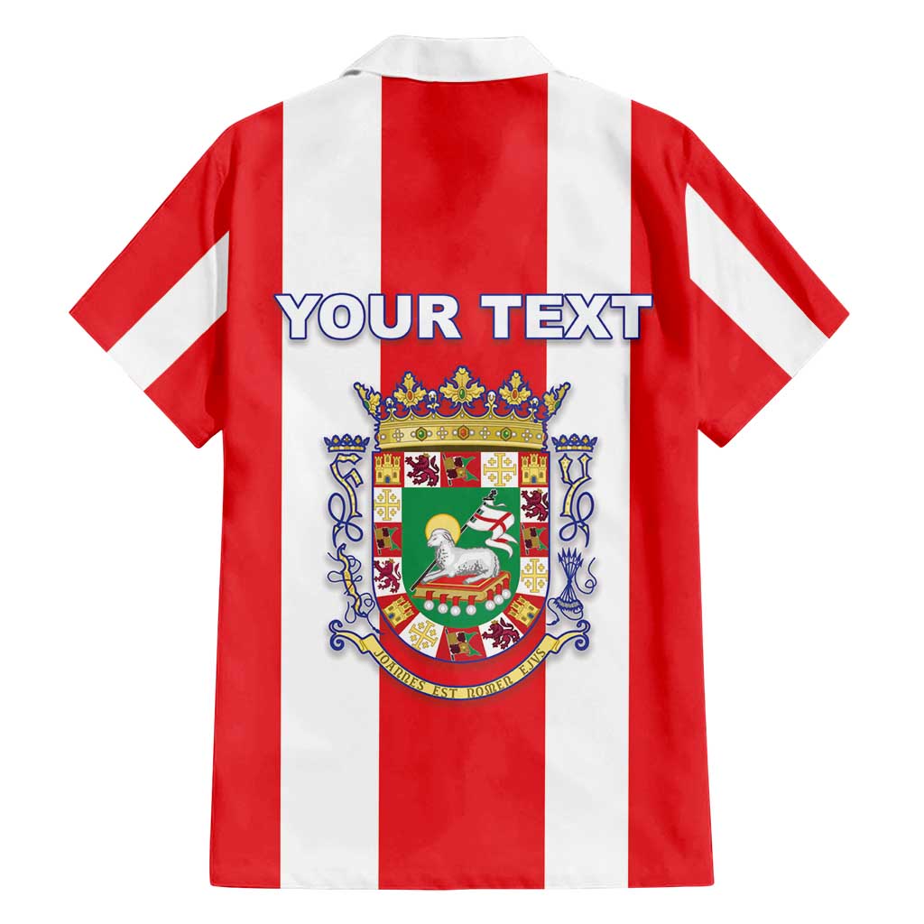 Personalized Puerto Rico Coat Of Arms Family Matching Long Sleeve Bodycon Dress and Hawaiian Shirt - Wonder Print Shop