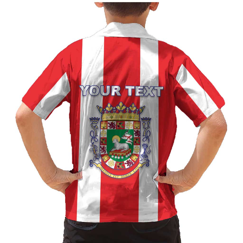 Personalized Puerto Rico Coat Of Arms Family Matching Mermaid Dress and Hawaiian Shirt - Wonder Print Shop