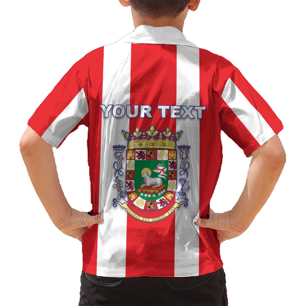 Personalized Puerto Rico Coat Of Arms Hawaiian Shirt - Wonder Print Shop