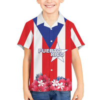 Personalized Puerto Rico Coat Of Arms Kid Hawaiian Shirt - Wonder Print Shop