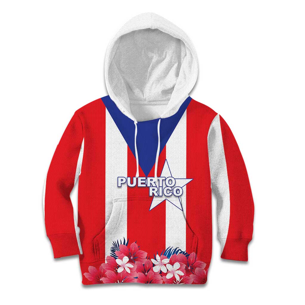 Personalized Puerto Rico Coat Of Arms Kid Hoodie - Wonder Print Shop